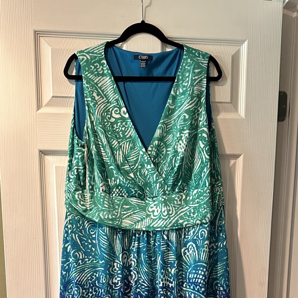 Sleeveless Floral Maxi Dress